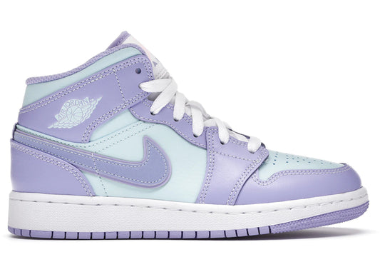 Air Jordan Air Jordan 1 Mid Purple Aqua - 554725-500