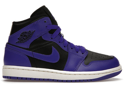 Air Jordan Air Jordan 1 Mid Purple Black - BQ6472-051