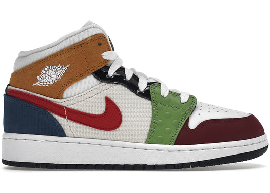 Air Jordan Air Jordan 1 Mid SE Patchwork - DR6957-100