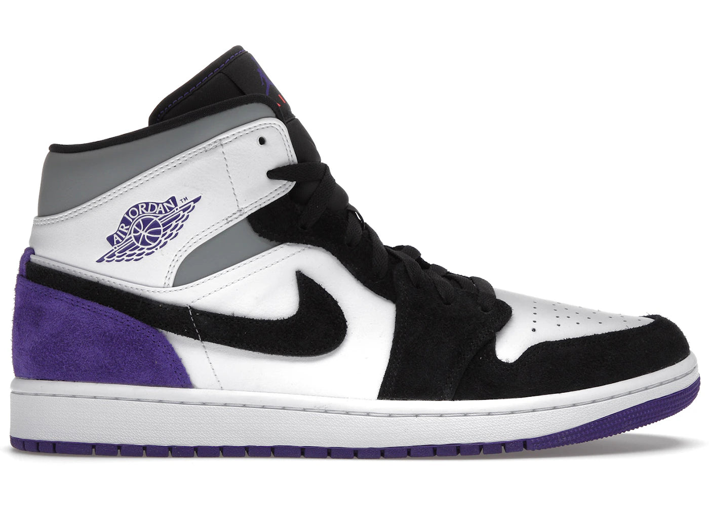 Air Jordan Air Jordan 1 Mid SE Varsity Purple - 852542-105 / BQ6931-105