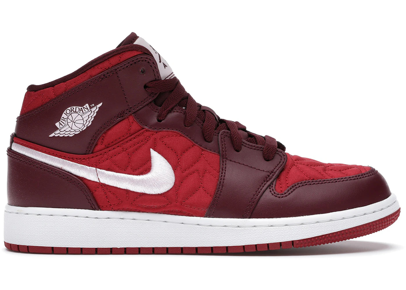 Air Jordan Air Jordan 1 Mid SE Red Quilt - AV5174-600