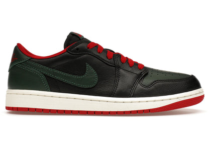 Air Jordan 1 Retro Low OG Gorge Green Varsity Red