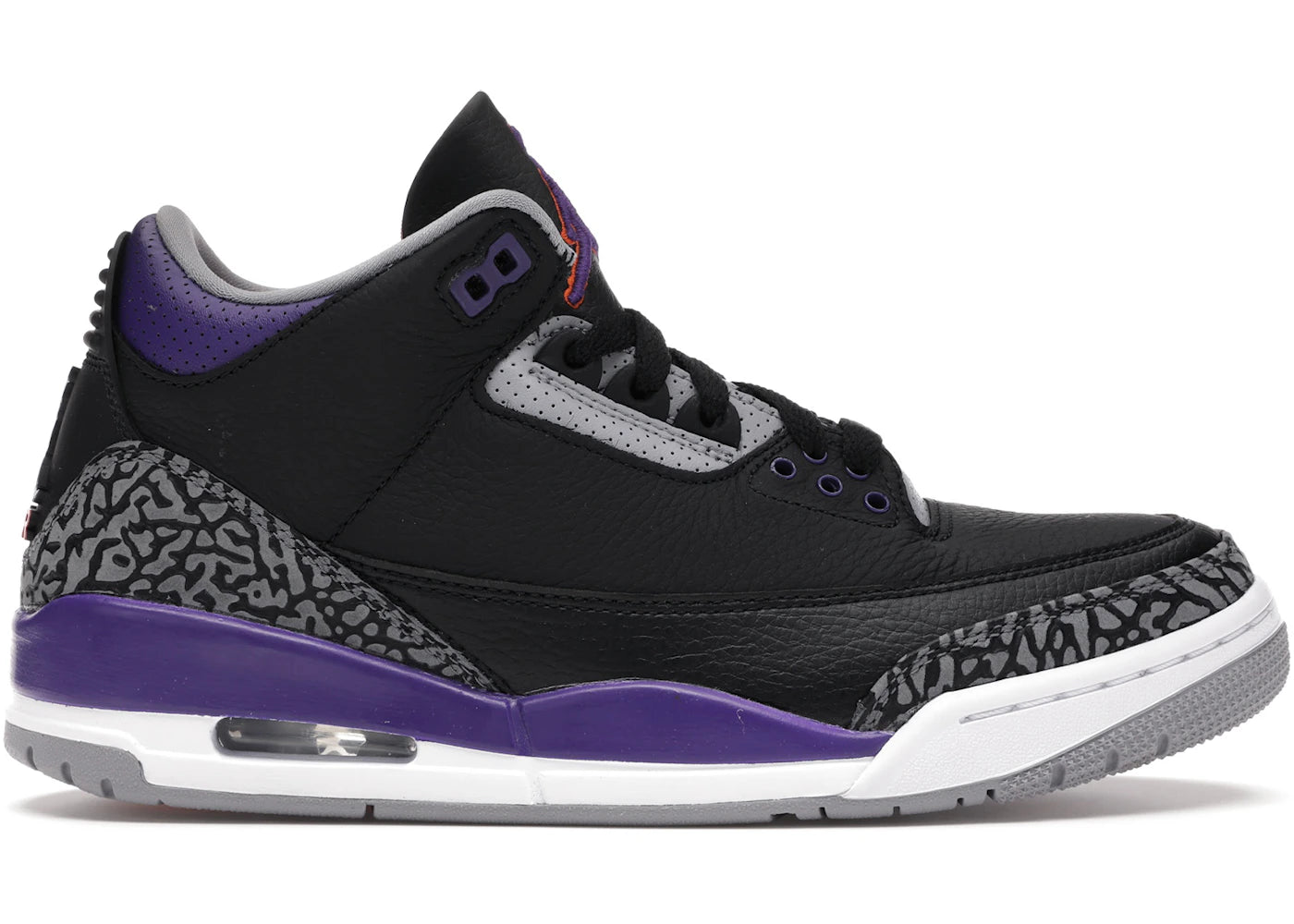 Air Jordan 3 Retro Black Court Purple