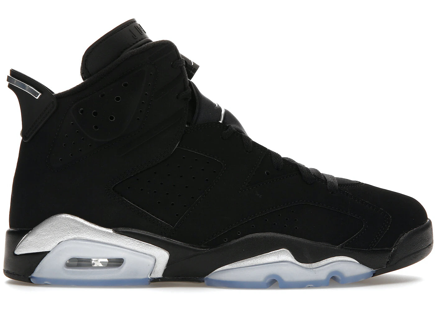 Air Jordan 6 Retro Chrome Metallic Silver