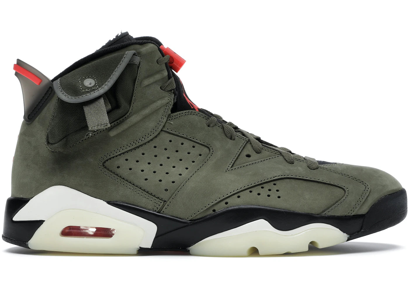 Air Jordan 6 Travis Scott Medium Olive