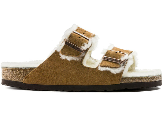 Birkenstock Arizona Shearling Mink - 1001128/1001135