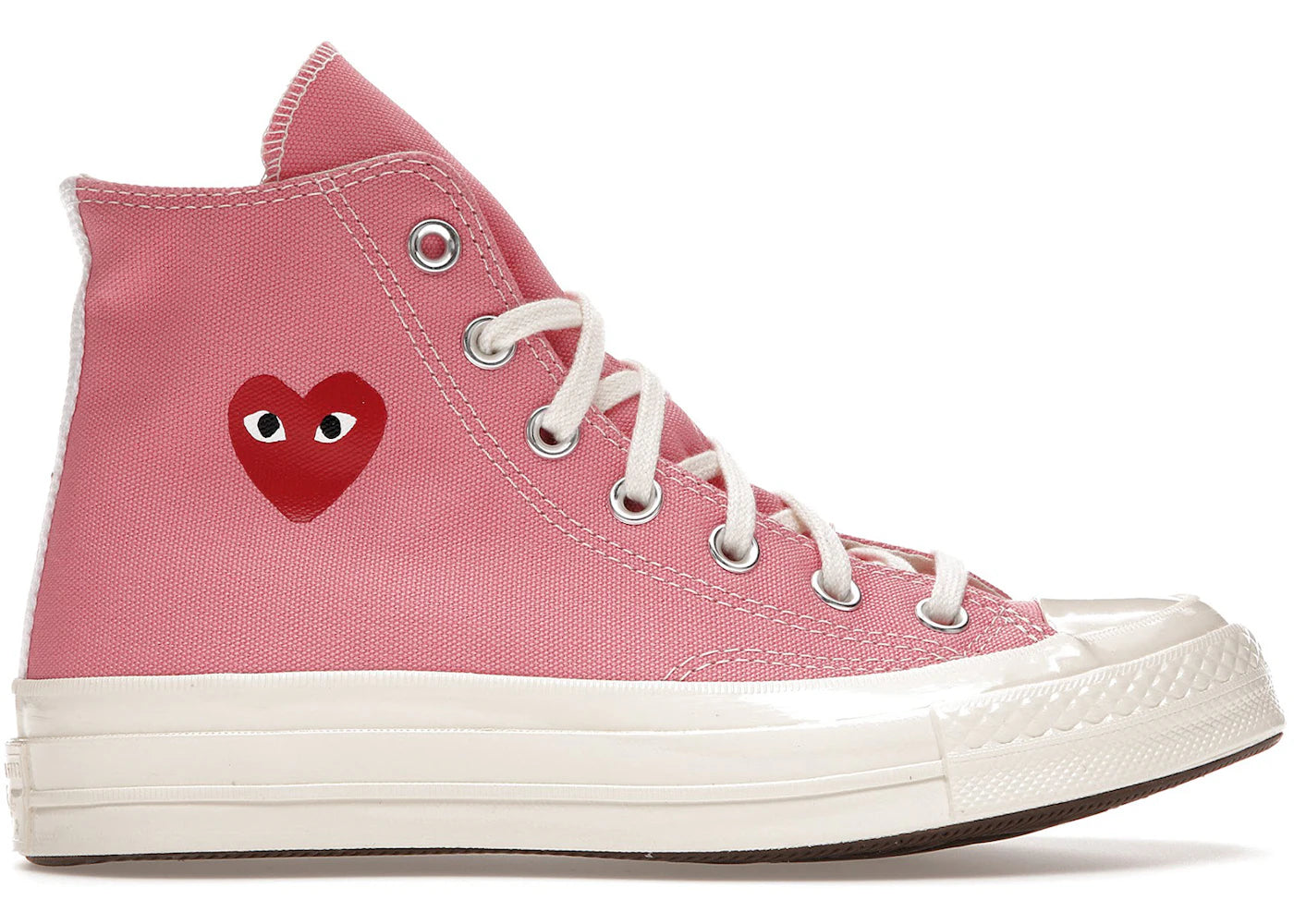 Converse Chuck Taylor All-Star 70s Hi Comme des Garçons PLAY Bright Pink - 168301C