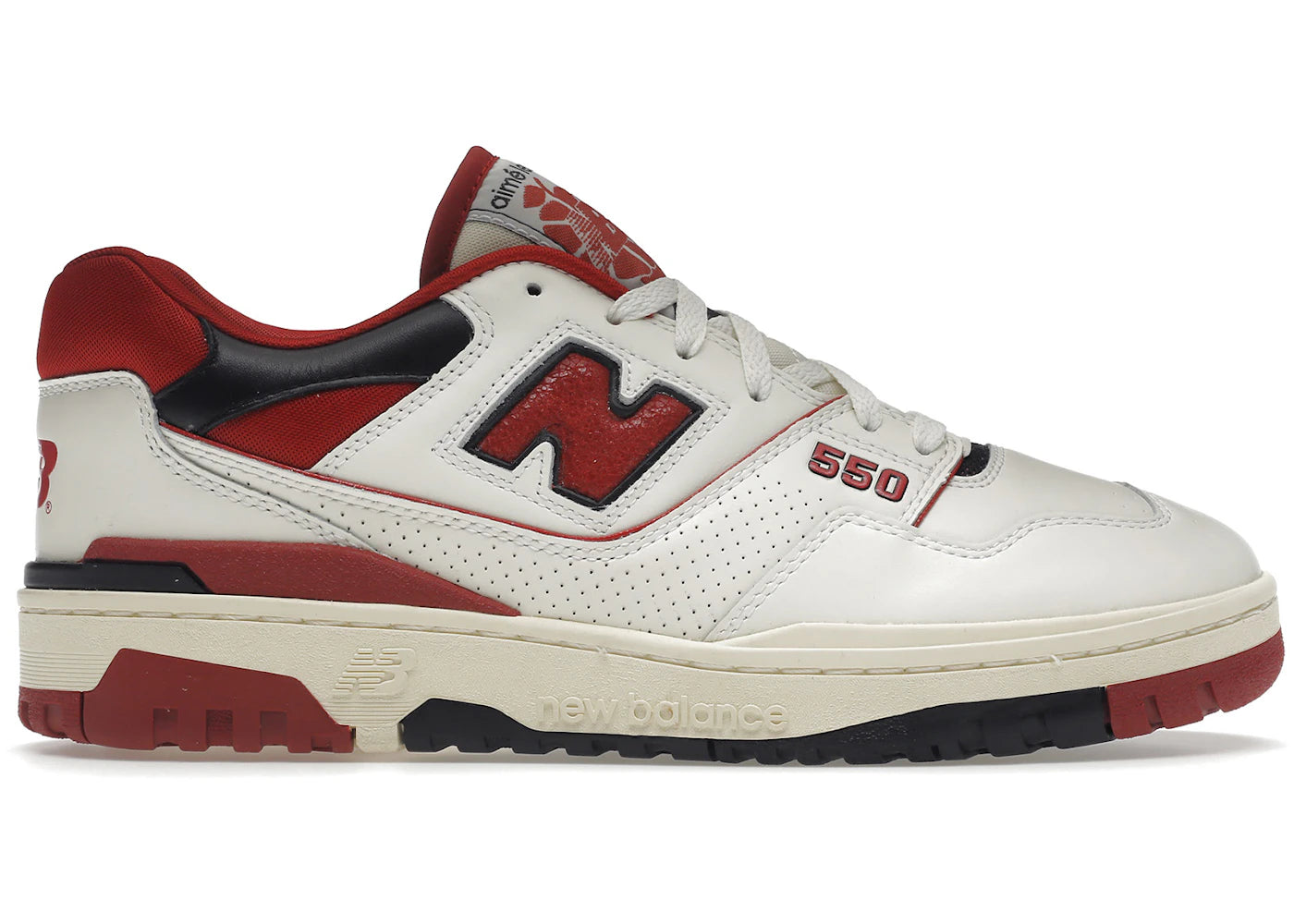 New Balance New Balance 550 Aimé Leon Dore White Red - BB550AE1