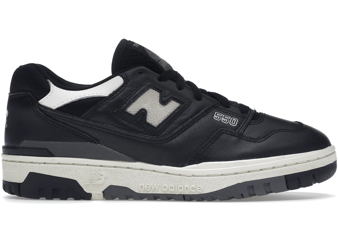 New Balance 550 Black Cream White - BB550LBW