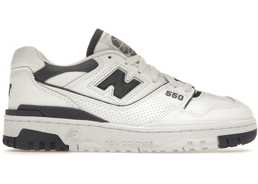 New Balance 550 White Dark Mercury - BBW550BA