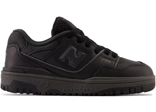 New Balance 550 Triple Black Enfant (PS) - PSB550BB