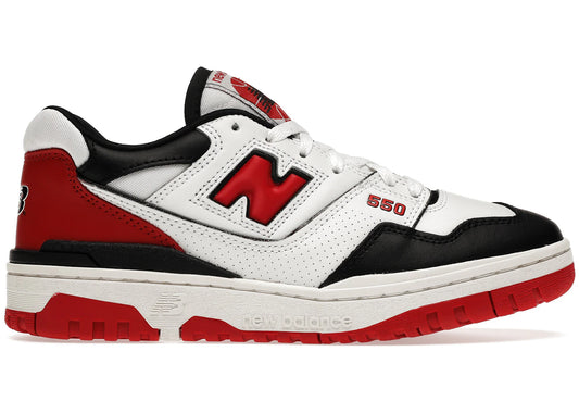 New Balance 550 White Red Black - BB550HR1