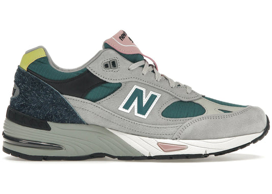 New Balance 991 Made In UK Grey Teal - M991PSG