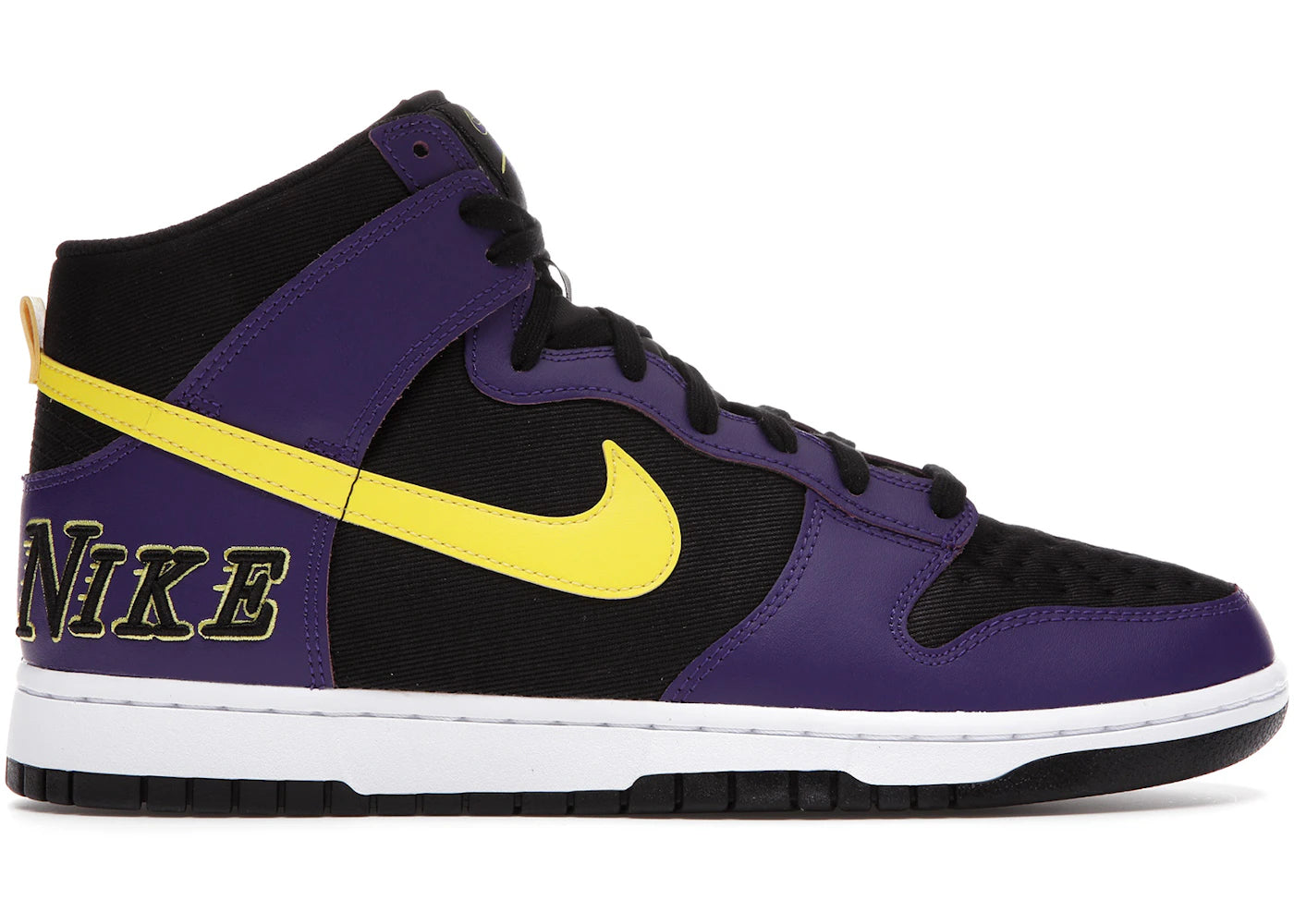 Nike Dunk High EMB Lakers - DH0642-001