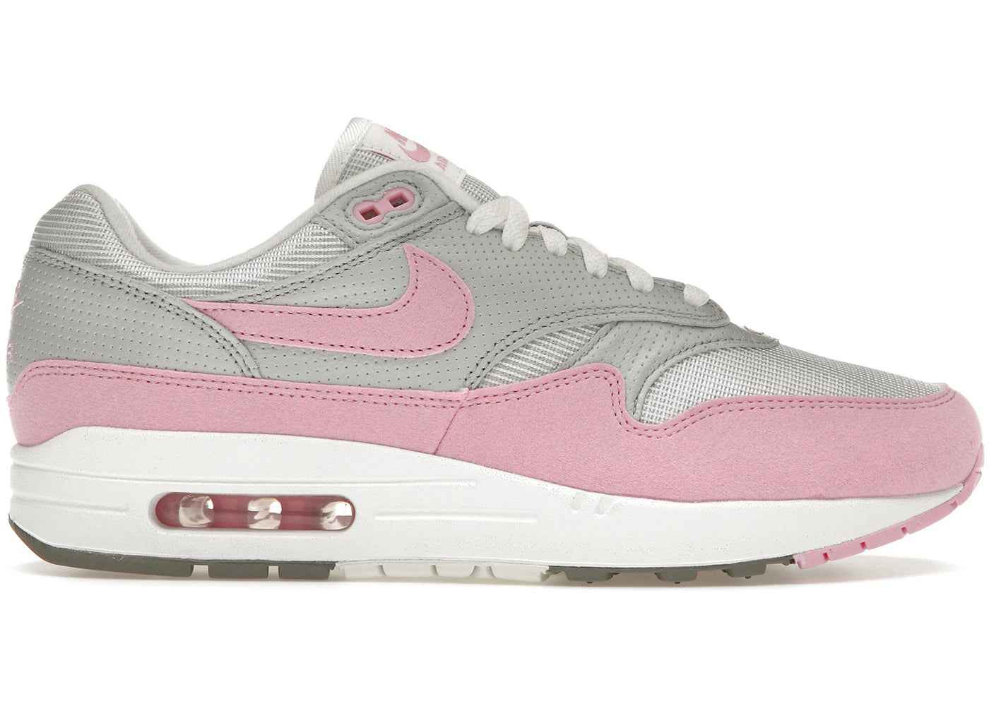 Nike Air Max 1 '87 Metallic Platinum Pink Rise - HF5387-001