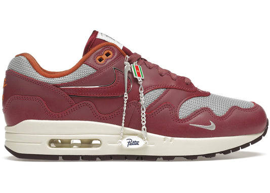 Nike Air Max 1 Patta Rush Maroon - DO9549-001