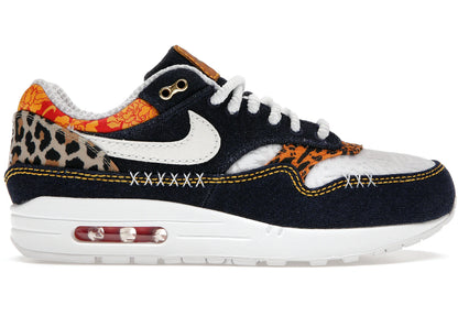 Nike Air Max 1 Premium Denim Leopard - FJ4452-432