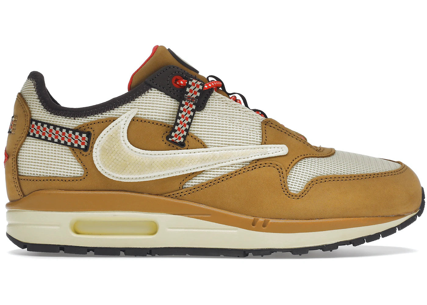 Nike Air Max 1 Travis Scott Cactus Jack Wheat Lemon Drop - DO9392-701