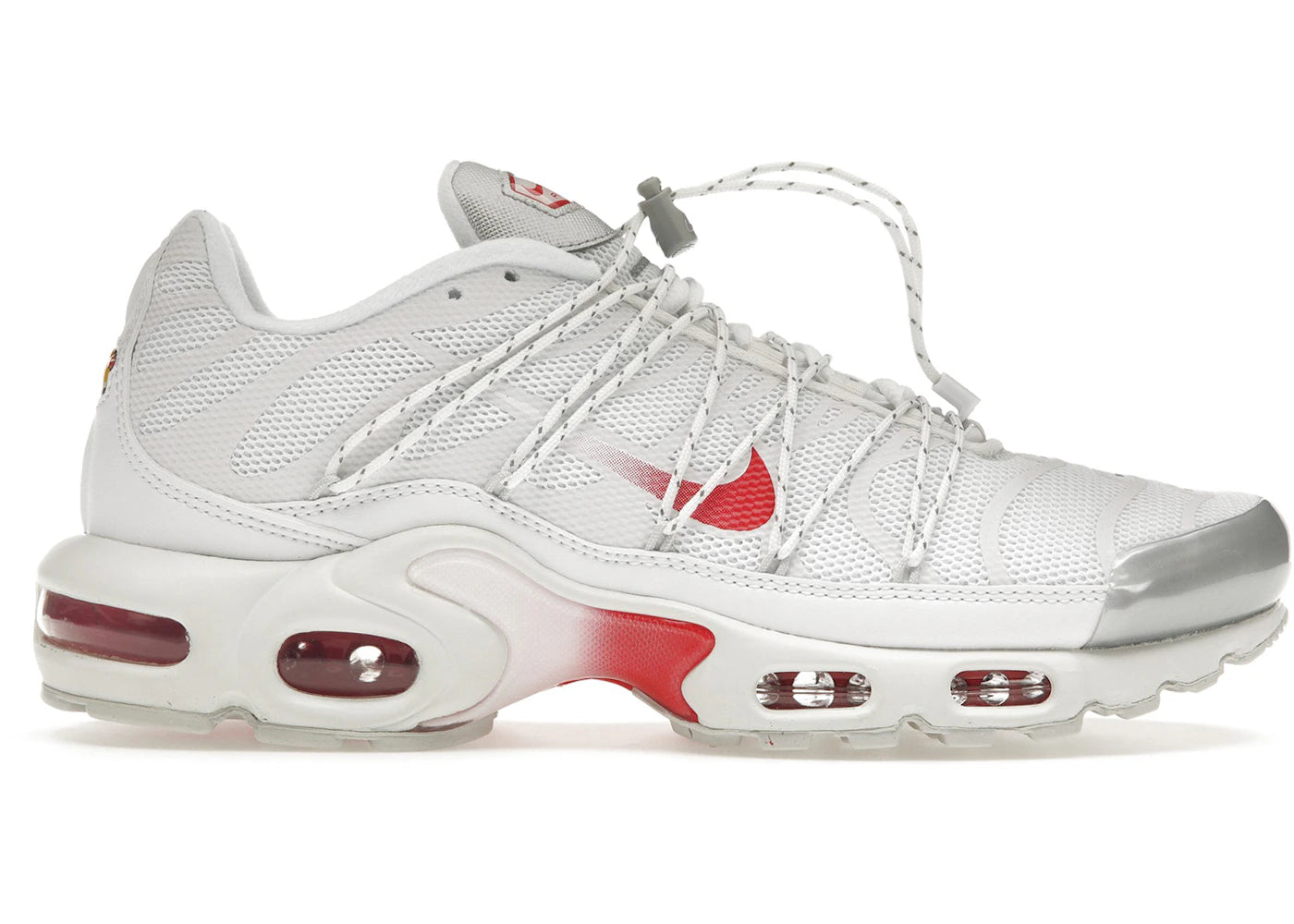 Nike Air Max Plus Utility White Silver Red - FN3488-100