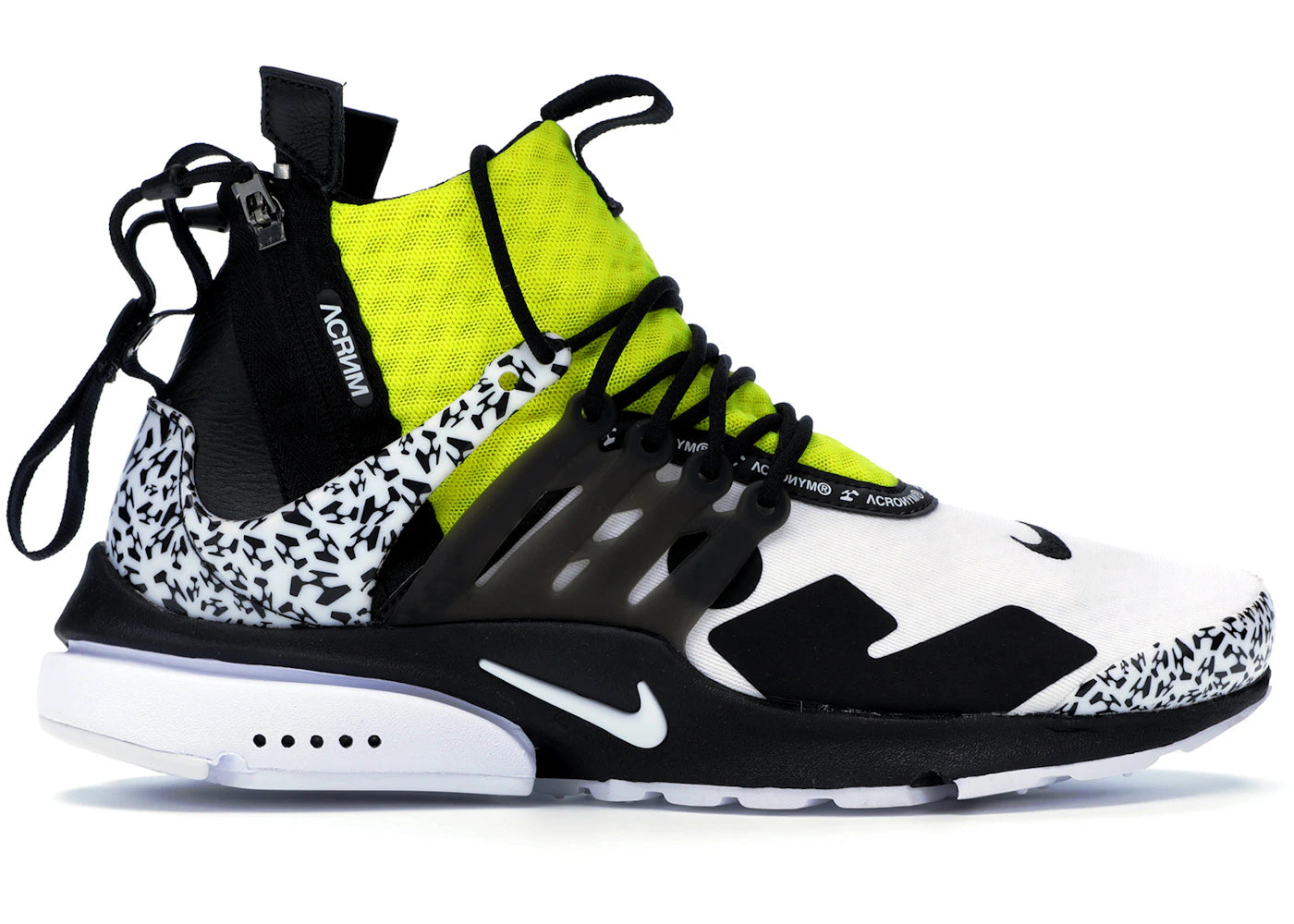 Nike Air Presto Mid Acronym Dynamic Yellow - AH7832-100