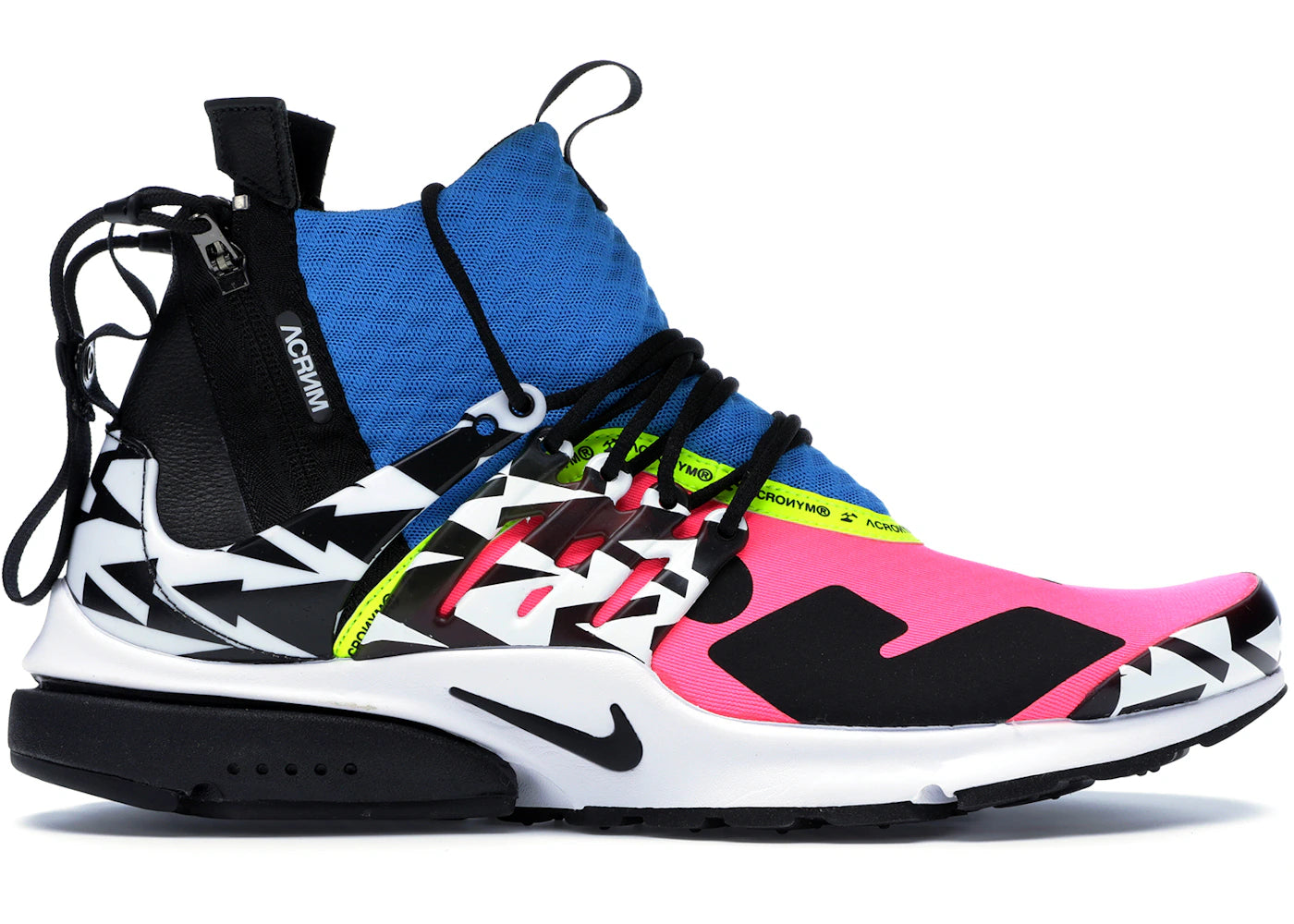 Nike Air Presto Mid Acronym Racer Pink - AH7832-600