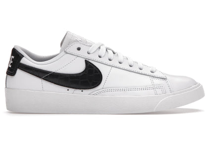 Nike Blazer Low White Black Croc - BQ0033-100