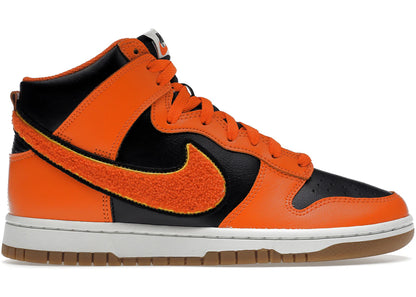 Nike Dunk High University Chenille Swoosh Safty Orange - DR8805-002