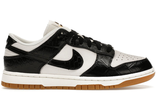 Nike Dunk Low LX Black Croc - FJ2260-003