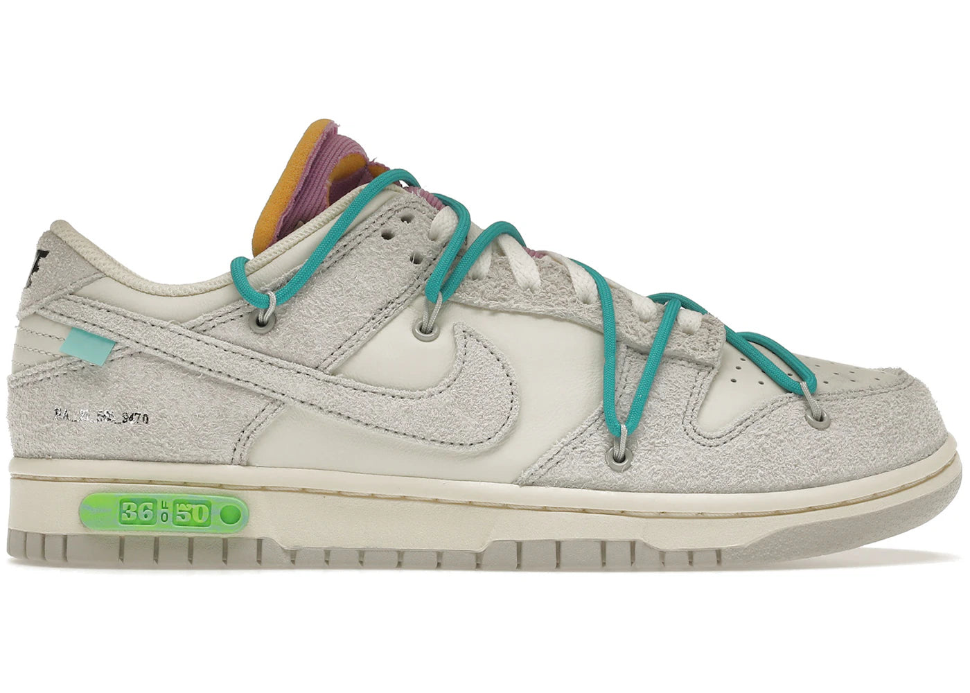 Nike Dunk Low Off-White Lot 36 - DJ0950-107