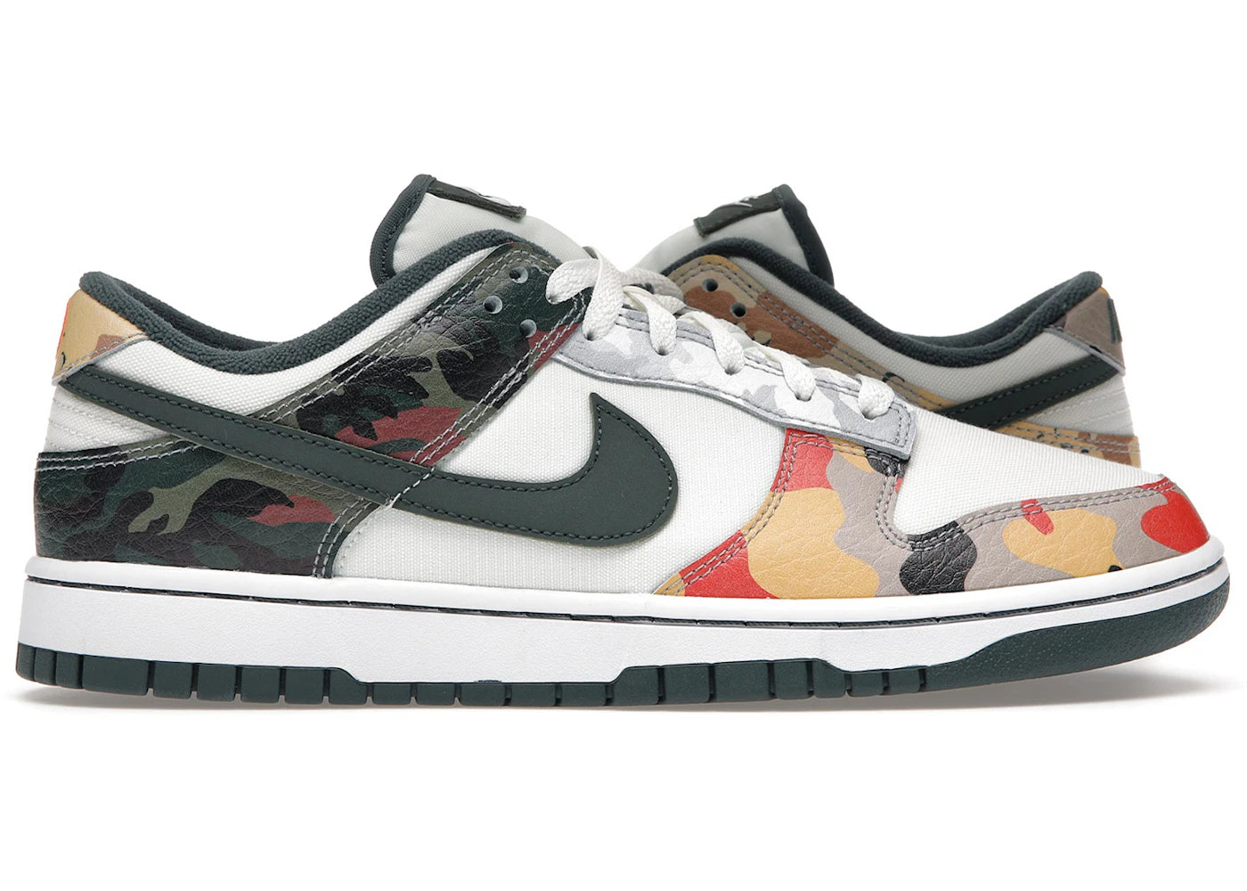 Nike Dunk Low SE Sail Multi-Camo - DH0957-100