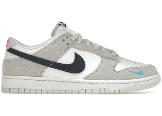 Nike Dunk Low Mini Swoosh Midnight Navy - FJ4227-001