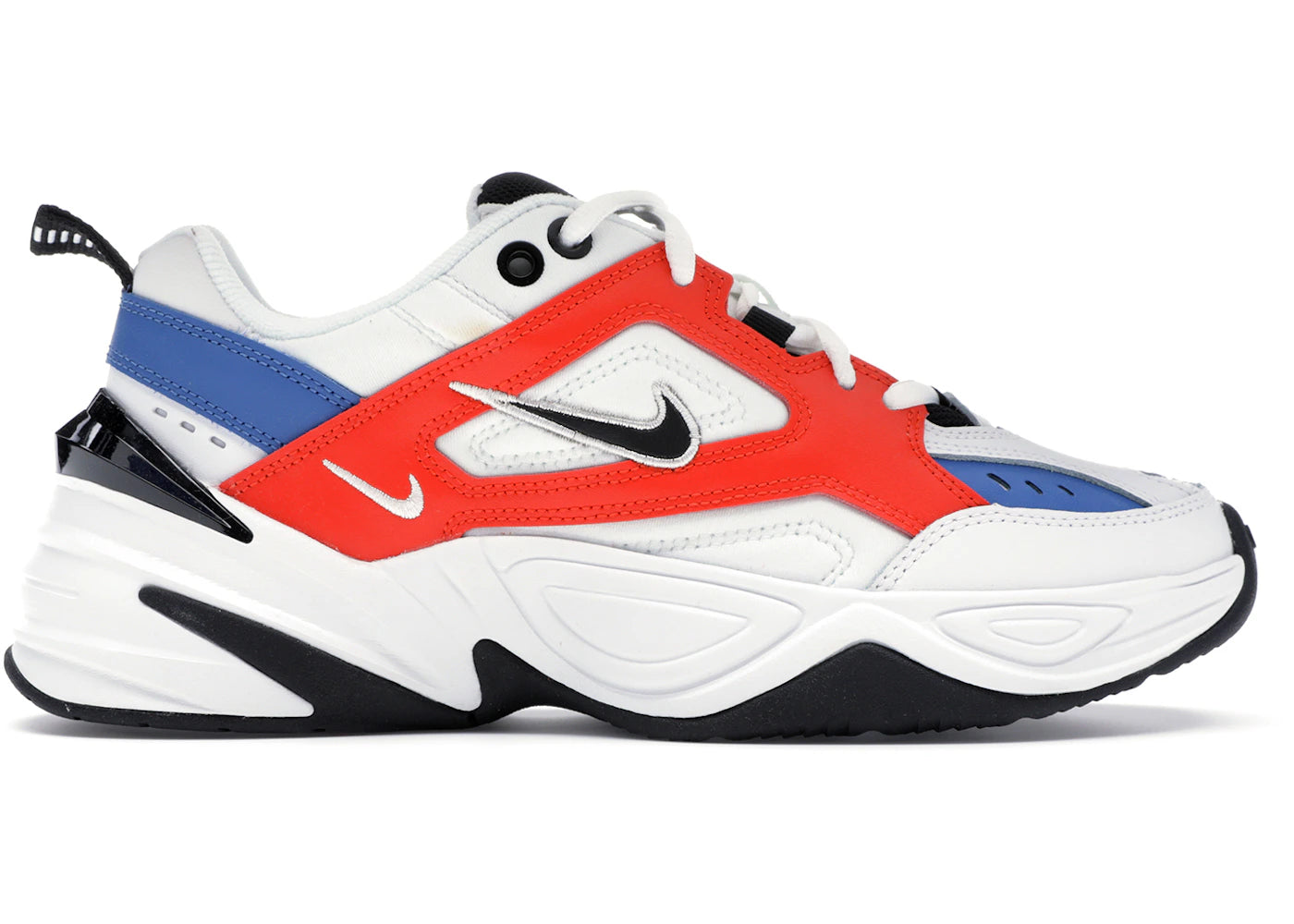 Nike M2K Tekno White Black Orange - AO3108-101