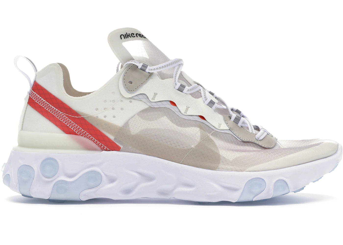 Nike React Element 87 Sail Light Bone - AQ1090-100