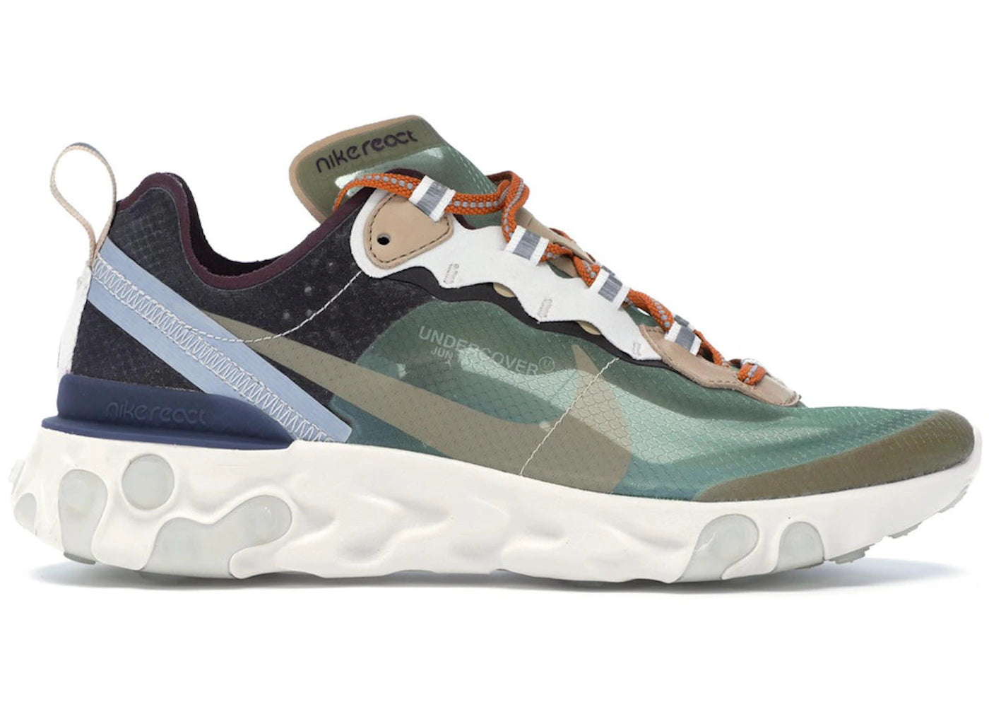 Nike React Element 87 Undercover Green Mist - BQ2718-300