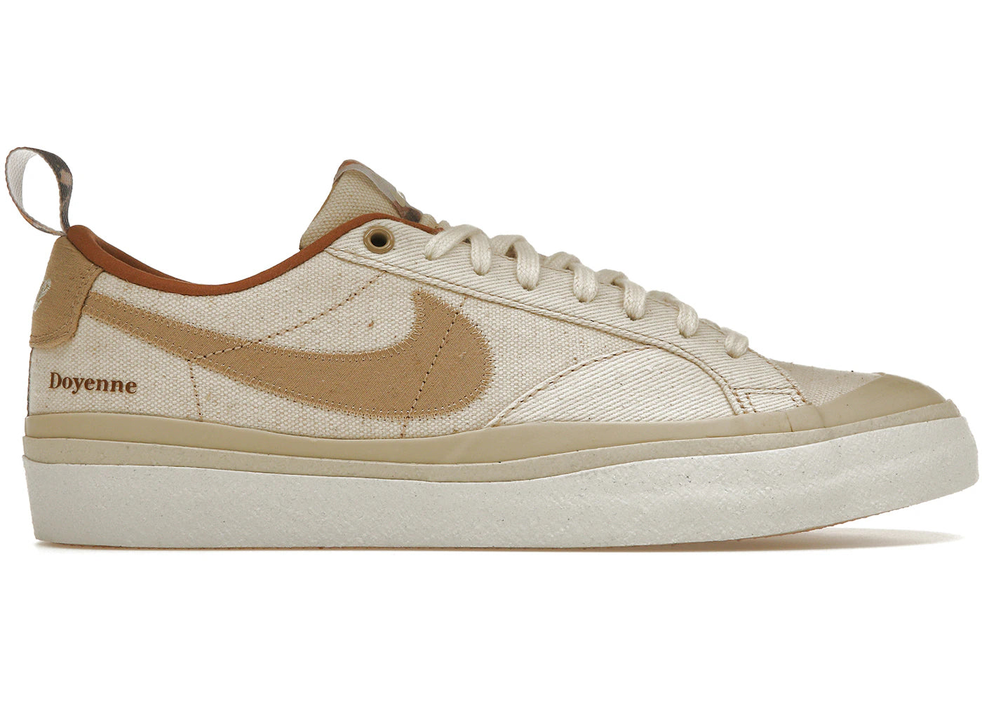 Nike SB Blazer Low QS Doyenne Skateboards Coconut Milk Rattan - DZ3406-100