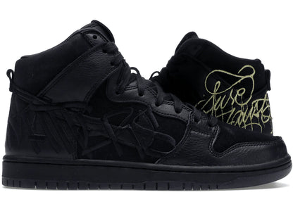 Nike SB Dunk High FAUST Black Gold - DH7755-001