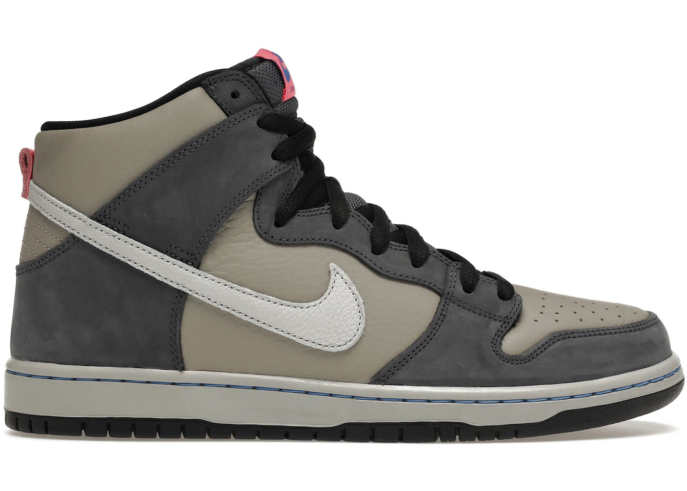 Nike SB Dunk High Medium Grey Pink - DJ9800-001