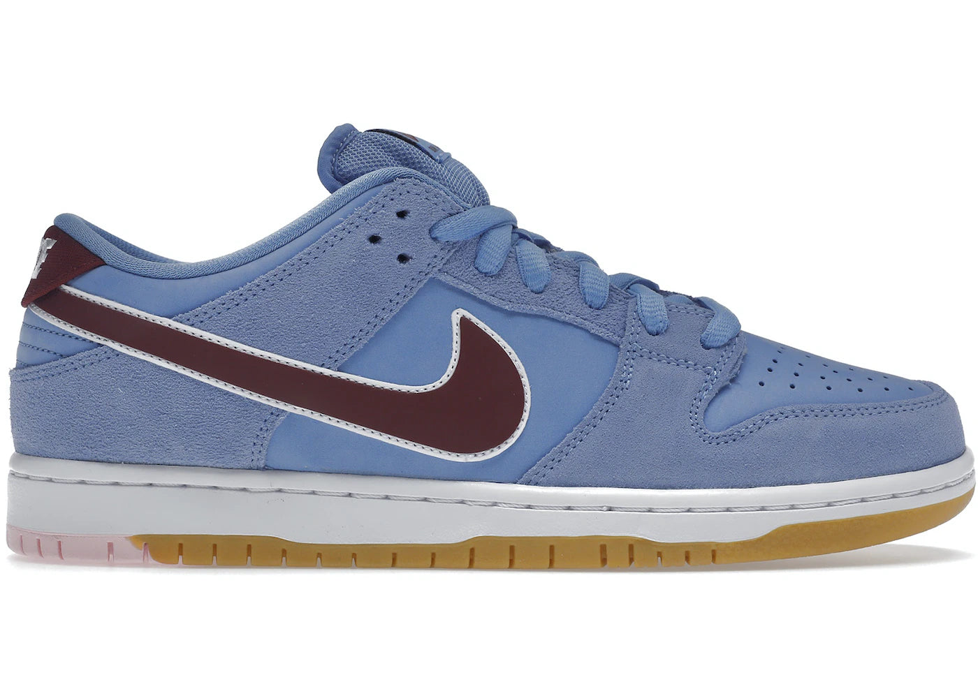 Nike SB Dunk Low Valour Blue Team Maroon