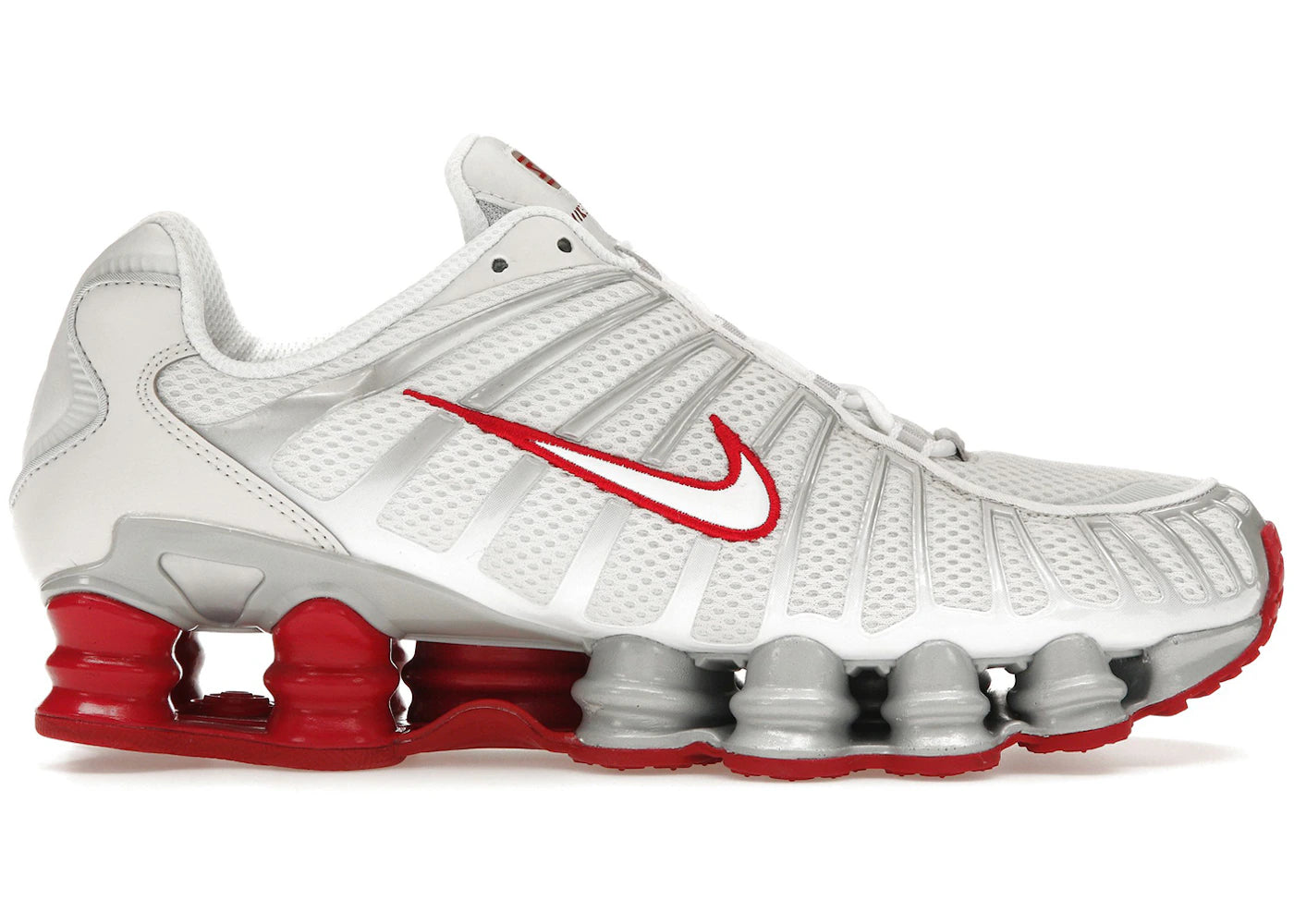 Nike Shox TL Platinum Tint Gym Red