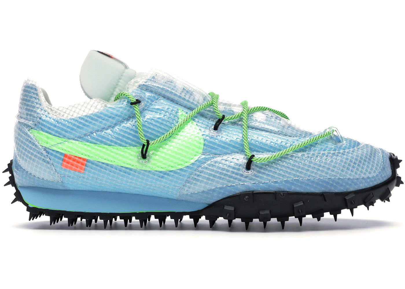 Nike Waffle Racer Off-White Vivid Sky - CD8180-400