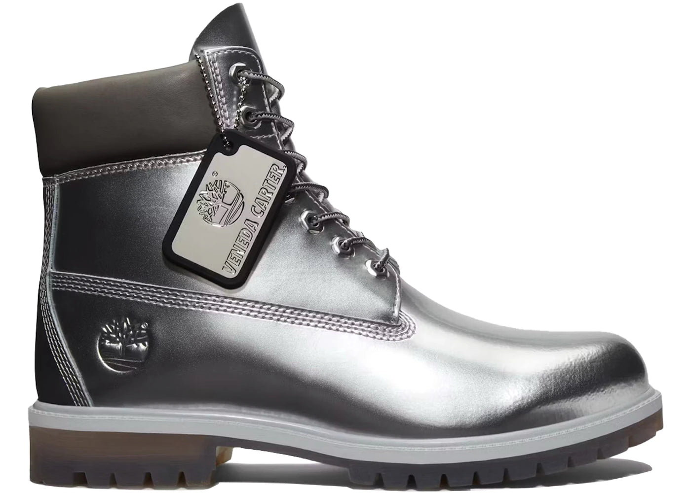 Timberland 6' Premium Boot Veneda Carter Silver - TB0A6D9M-EBN