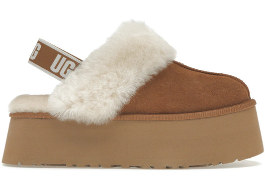 UGG Funkette Slipper Chestnut - 1113474-CHE