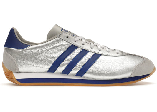 Adidas Country OG Matte Silver Bright Blue - IE4230