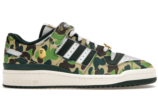 Adidas Forum 84 Low Bape 30th Anniversary Green Camo - ID4771