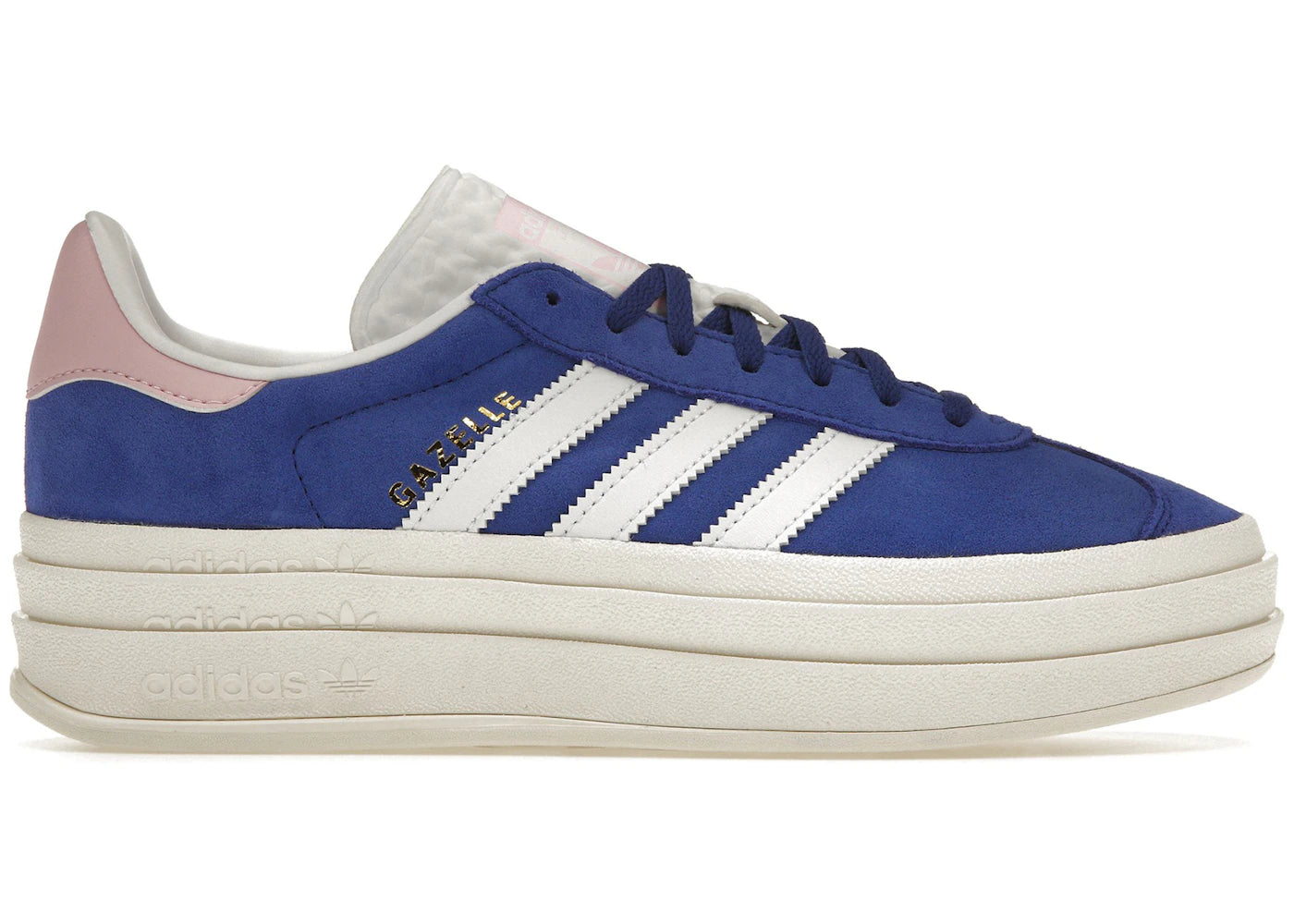 Adidas Gazelle Bold True Pink Semi Lucid Blue - HQ6894