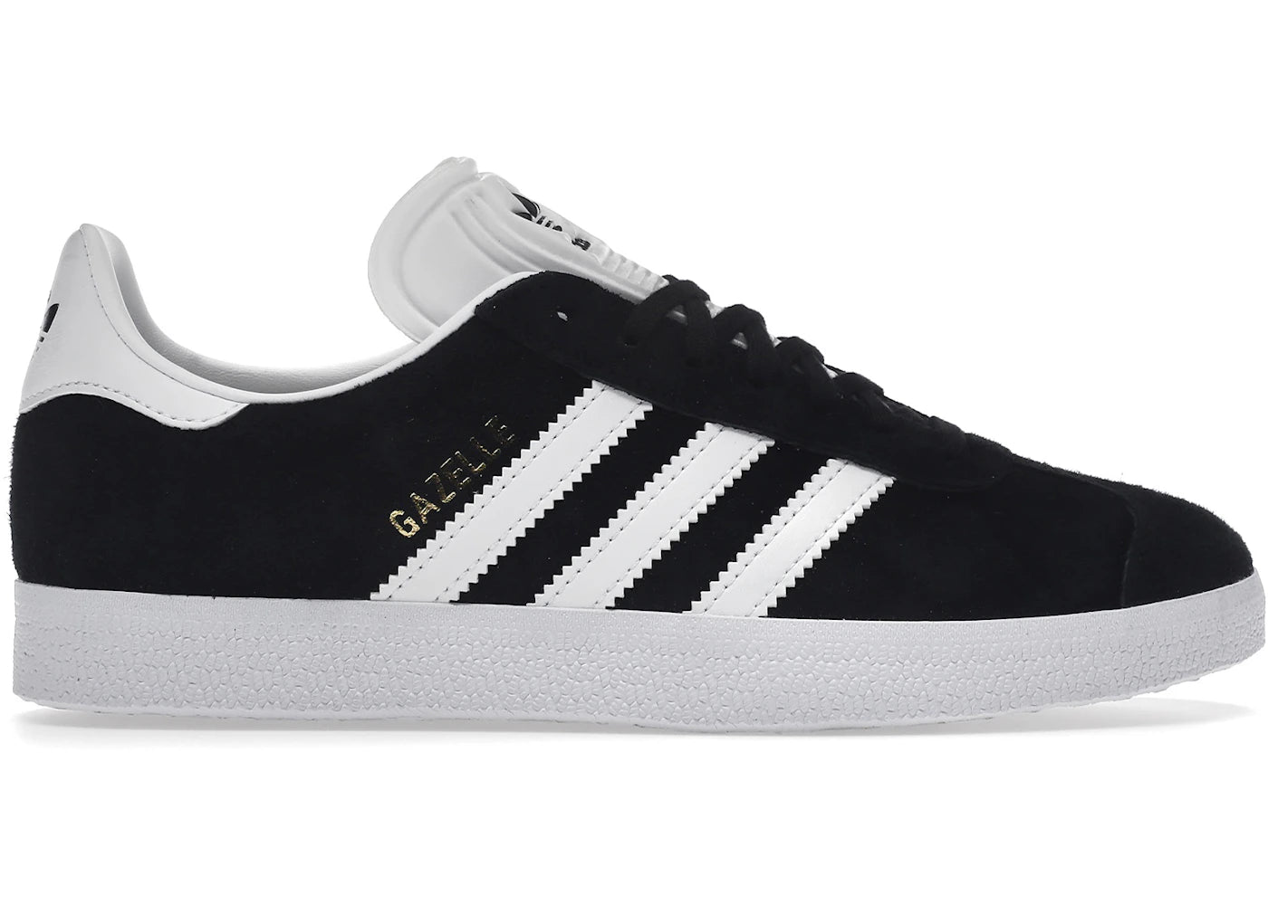 Adidas Gazelle Core Black Cloud White Gold - BB5476