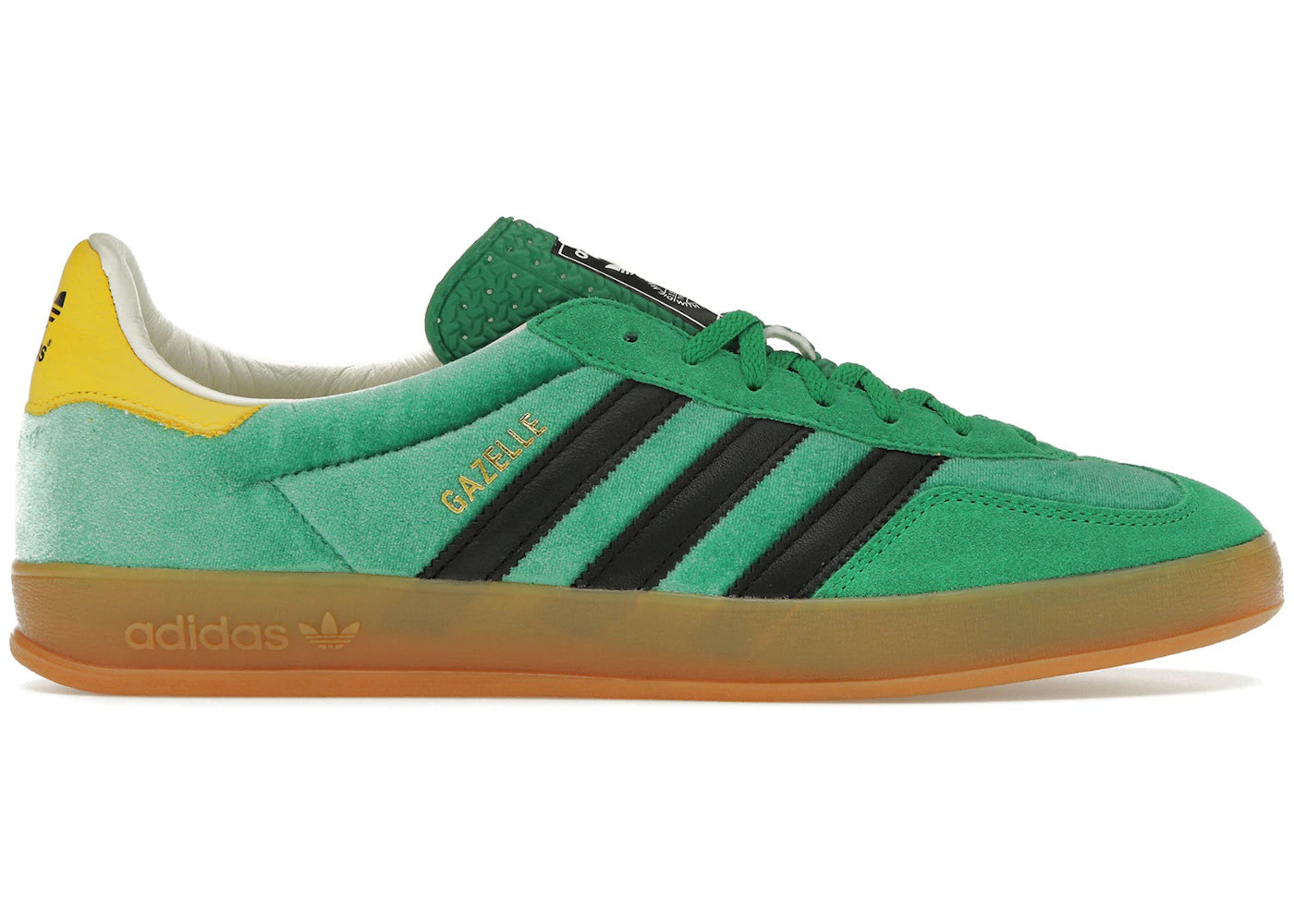 Adidas Gazelle size? Exclusive Green Yellow - IH3310