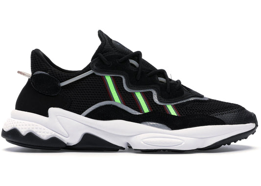 Adidas Ozweego Core Black Solar Green - EE7002 / EF0518