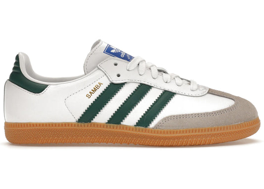 Adidas Samba OG White Collegiate Green Gum