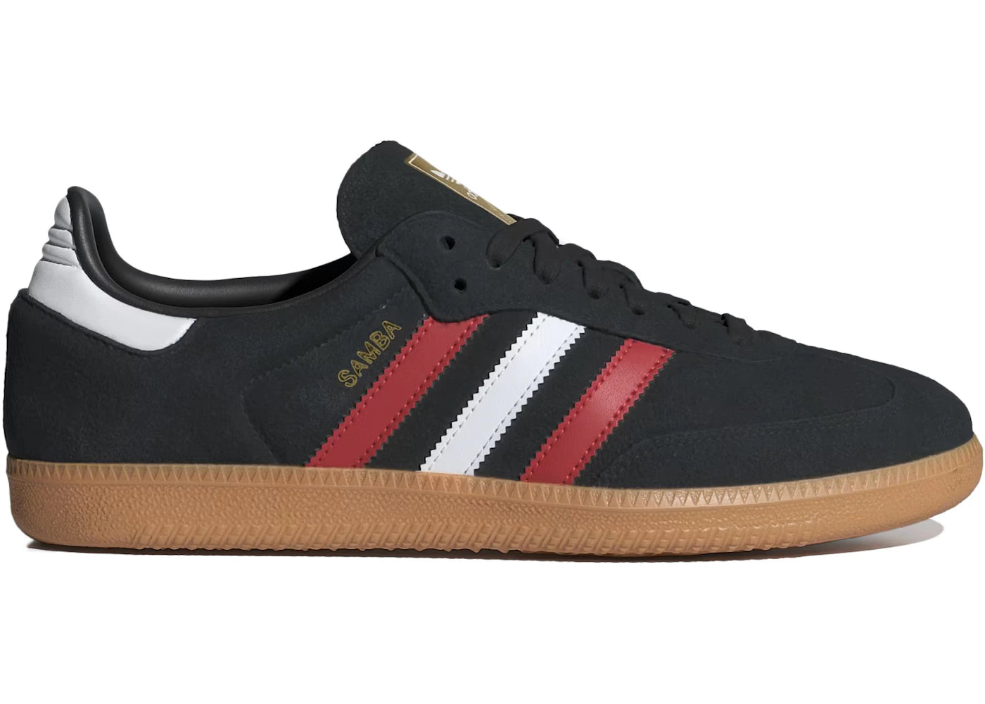 Adidas Samba OG Core Black Better Scarlet - IG1824